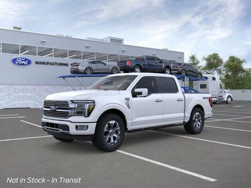 Star White Metallic Tri-Coat 2026 Ford F-150 Platinum