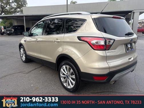 WHITE GOLD METALLIC 2017 Ford Escape Titanium