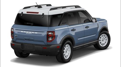 AZURE GRAY METALLIC TRI-COAT 2026 Ford Bronco Sport Heritage