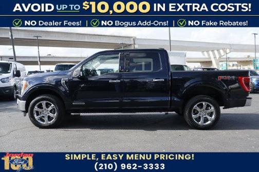 Antimatter Blue Metallic 2021 Ford F-150 XLT