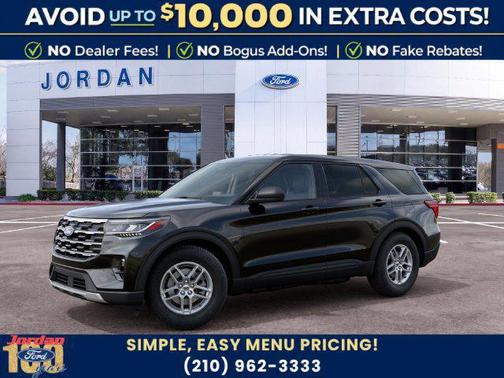 Agate Black Metallic 2027 Ford Explorer Active