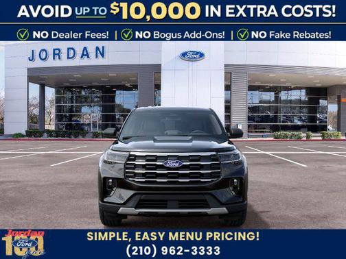 Agate Black Metallic 2027 Ford Explorer Active