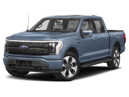 AZURE GRAY METALLIC TRICOAT 2023 Ford F-150 Lightning Platinum