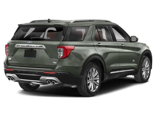 FORGED GREEN METALLIC 2023 Ford Explorer King Ranch
