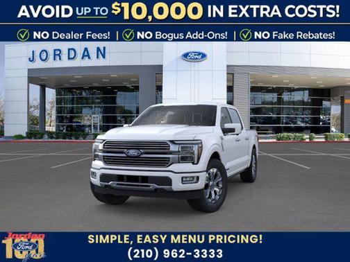 STAR WHITE METALLIC TRICOAT 2026 Ford F-150 Platinum