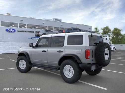 Avalanche Gray 2026 Ford Bronco Heritage Edition
