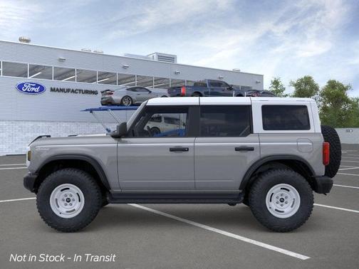 Avalanche Gray 2026 Ford Bronco Heritage Edition