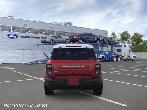 RUBY RED METALLIC TC 2026 Ford Bronco Sport Heritage