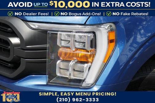 Atlas Blue Metallic 2023 Ford F-150 XLT