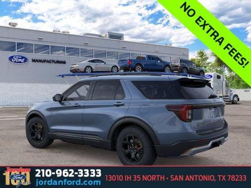 Vapor Blue Metallic 2026 Ford Explorer Tremor