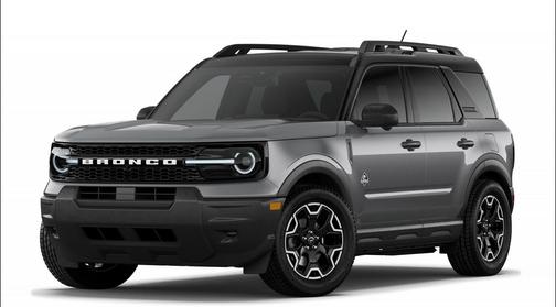 CARBONIZED GRAY METALLIC 2026 Ford Bronco Sport Outer Banks SUV