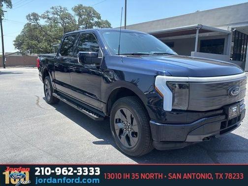 ANTIMATTER BLUE METALLIC 2023 Ford F-150 Lightning LARIAT