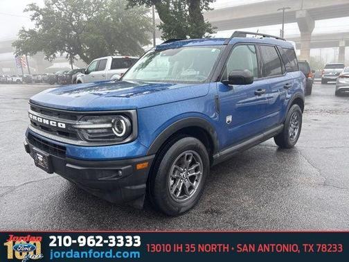 ATLAS BLUE METALLIC 2023 Ford Bronco Sport Big Bend