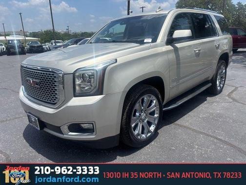 Sparkling Silver Metallic 2016 GMC Yukon Denali