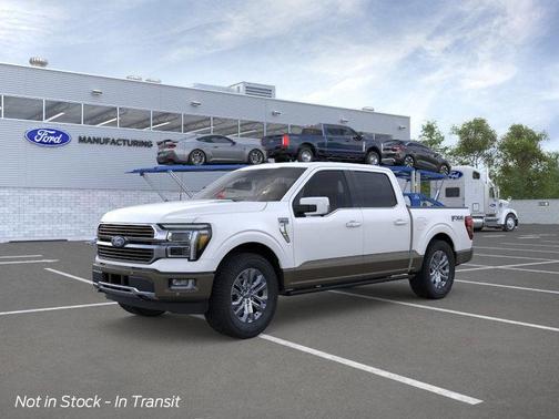 STAR WHITE METALLIC TRICOAT 2026 Ford F-150 King Ranch Truck
