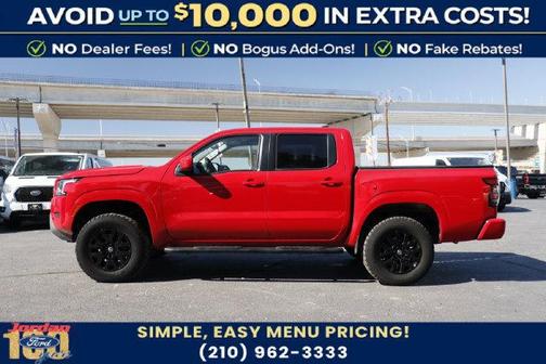 Red Alert 2022 Nissan Frontier SV