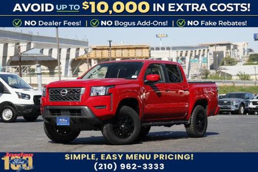 Red Alert 2022 Nissan Frontier SV
