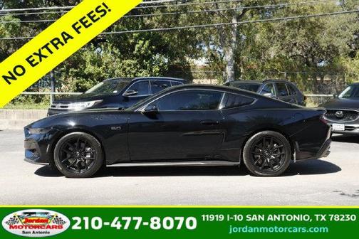 Shadow Black 2025 Ford Mustang GT Premium