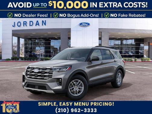 Carbonized Gray Metallic 2027 Ford Explorer Active