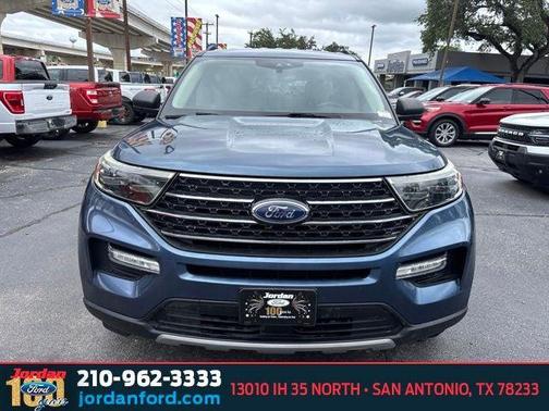 BLUE METALLIC 2020 Ford Explorer XLT