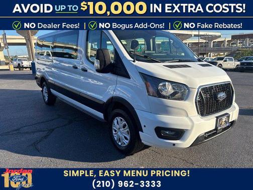 Oxford White 2024 Ford Transit-350 XLT