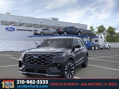 AGATE BLACK METALLIC 2026 Ford Explorer Platinum