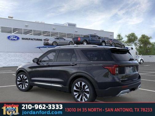 AGATE BLACK METALLIC 2026 Ford Explorer Platinum
