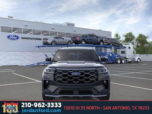 AGATE BLACK METALLIC 2026 Ford Explorer Platinum