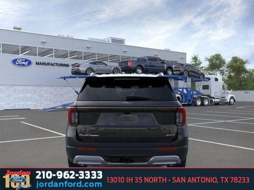 AGATE BLACK METALLIC 2026 Ford Explorer Platinum