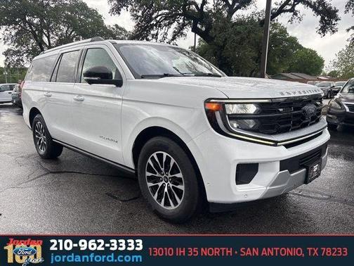 OXFORD WHITE 2025 Ford Expedition Max Platinum
