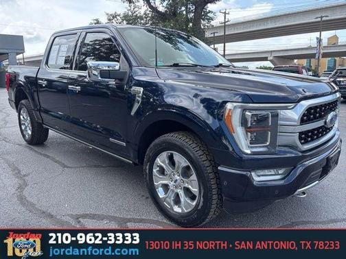 ANTIMATTER BLUE METALLIC 2023 Ford F-150 Platinum