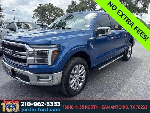 ATLAS BLUE METALLIC 2024 Ford F-150 Lariat