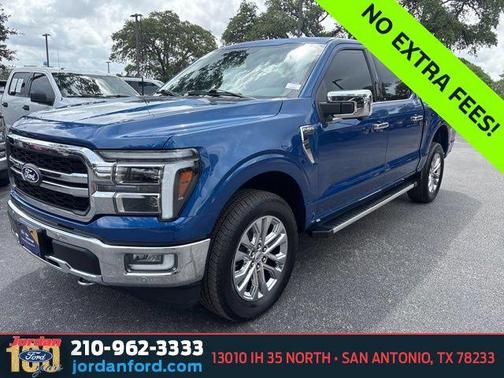 ATLAS BLUE METALLIC 2024 Ford F-150 Lariat