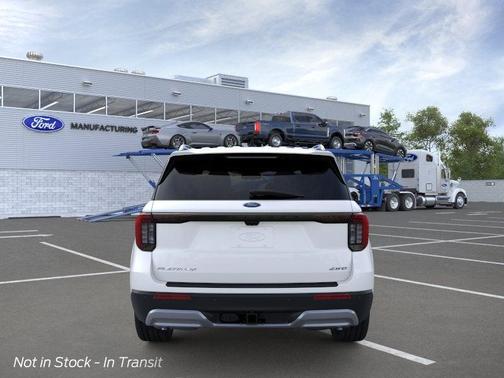 STAR WHITE MET TRI-COAT 2026 Ford Explorer Platinum