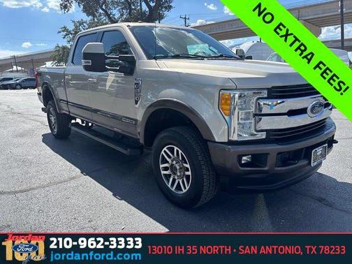 White Gold Metallic 2017 Ford F-250 King Ranch