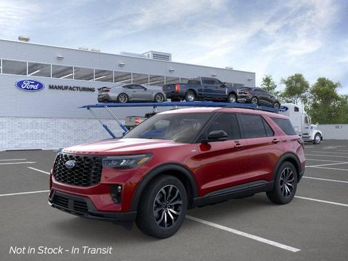 RAPID RED MET TINTED CC 2026 Ford Explorer ST-Line