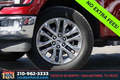 Rapid Red Metallic Tinted Clearcoat 2024 Ford F-150 Lariat