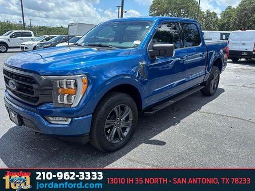 ATLAS BLUE METALLIC 2023 Ford F-150 XLT