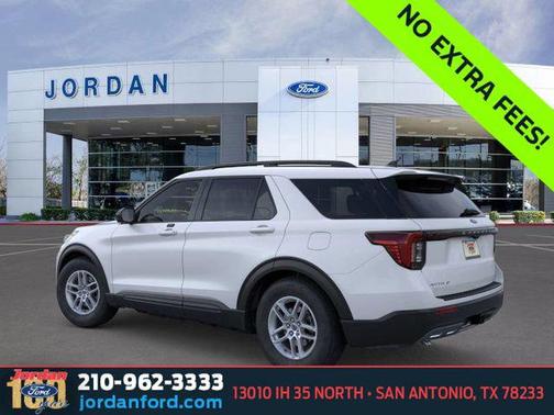 SPACE WHITE METALLIC 2026 Ford Explorer Active