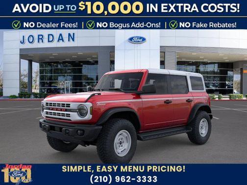 RUBY RED MET TNTD CLEARCOAT 2026 Ford Bronco Heritage Edition