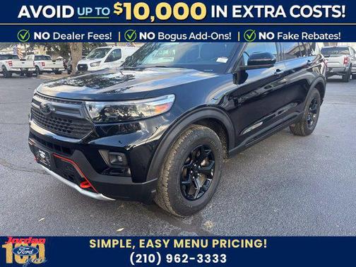 Agate Black Metallic 2023 Ford Explorer Timberline
