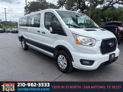 OXFORD WHITE 2022 Ford Transit-350 XLT
