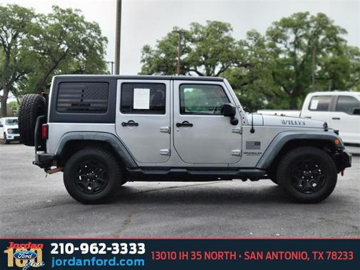 2016 Jeep Wrangler Unlimited Willys Wheeler