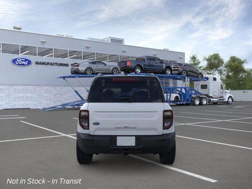 SPACE WHITE METALLIC 2026 Ford Bronco Sport Badlands
