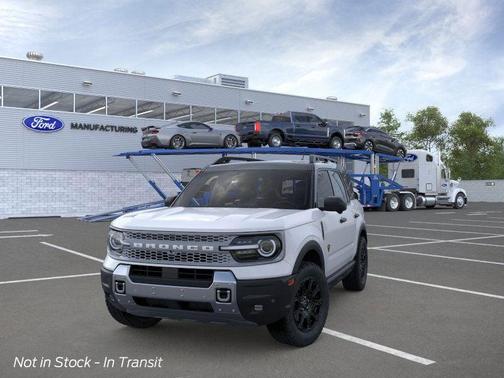 SPACE WHITE METALLIC 2026 Ford Bronco Sport Badlands