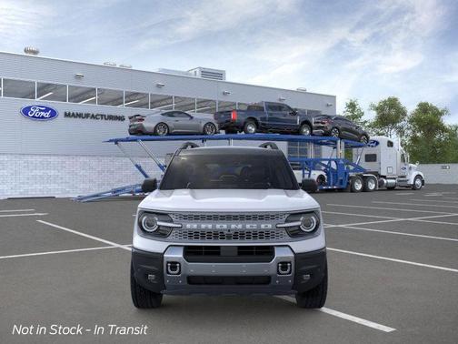 SPACE WHITE METALLIC 2026 Ford Bronco Sport Badlands