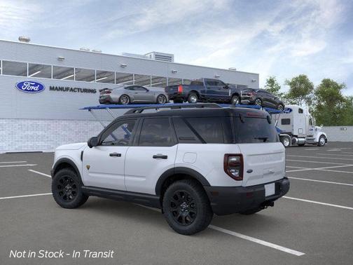 SPACE WHITE METALLIC 2026 Ford Bronco Sport Badlands