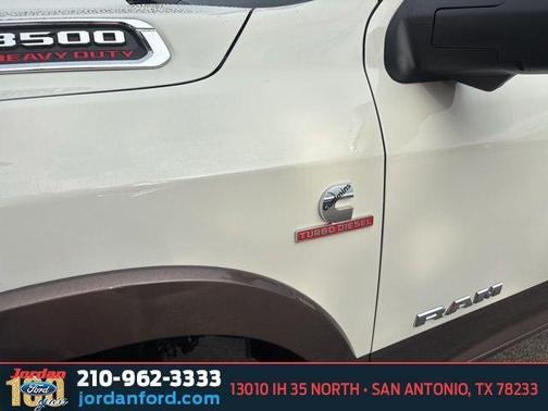 Pearl White 2024 RAM 3500 Longhorn