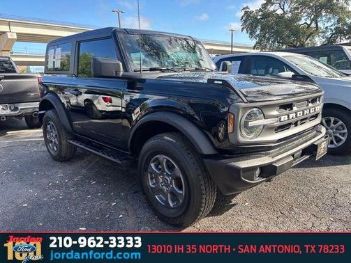 SHADOW BLACK 2024 Ford Bronco Big Bend