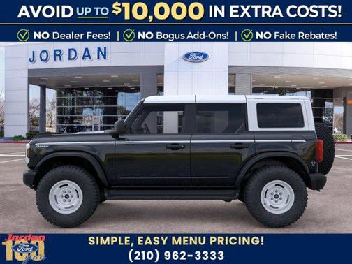 Shadow Black 2026 Ford Bronco Heritage Edition